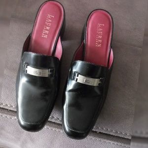 Ralph Lauren Leather Mules